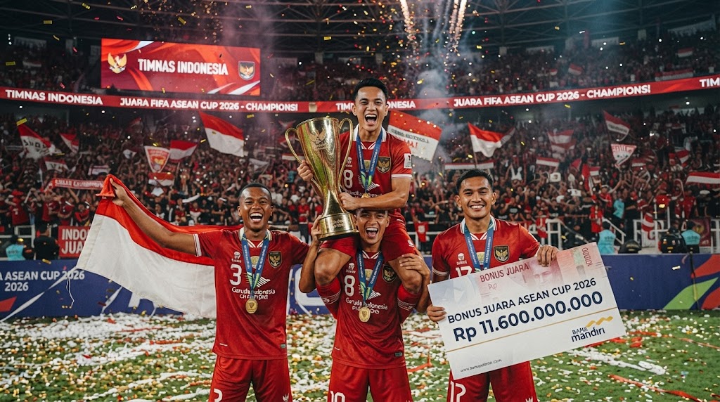 Trofi Bergengsi dan Guyuran Bonus Rp11,6 Miliar: Manisnya Kemenangan Timnas Indonesia di ASEAN Cup 2026