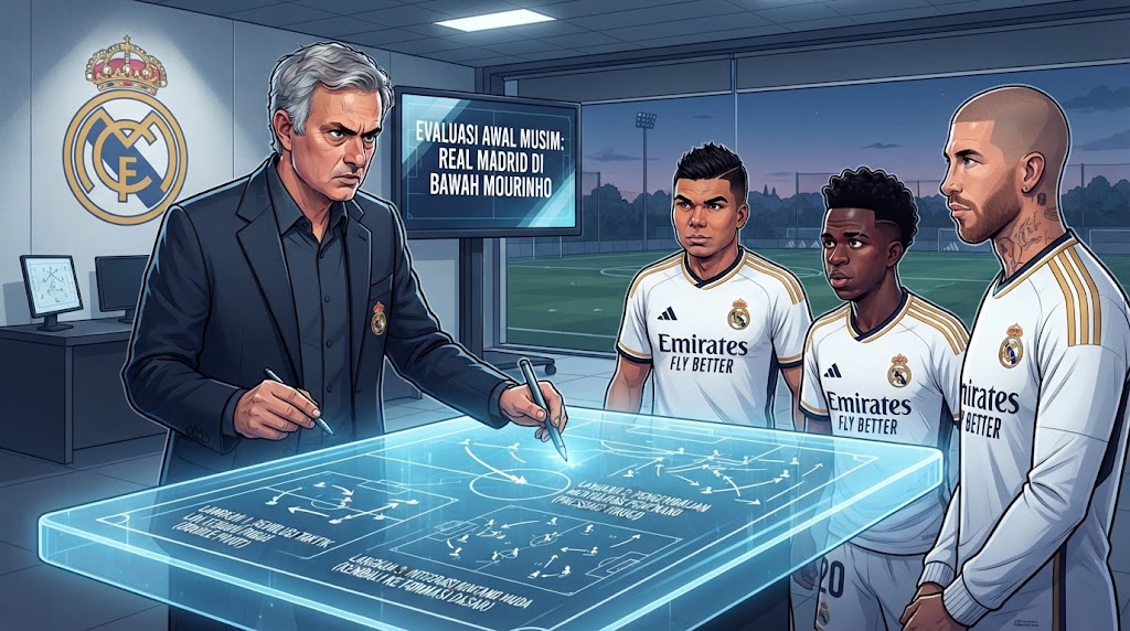 valuasi Awal Musim Real Madrid: 3 Langkah Berani Jose Mourinho untuk Selamatkan Perburuan Gelar